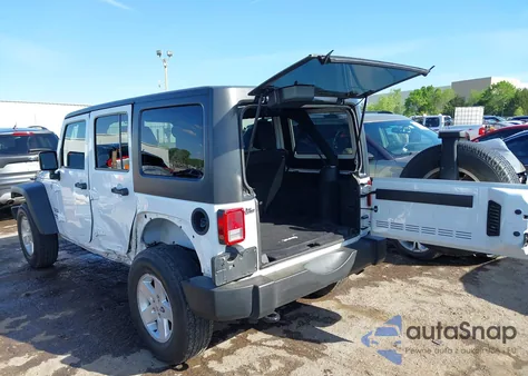 2017 Jeep Wrangler Unlimited Sport 4X4 from USA, damaged, VIN 1C4BJWDG9HL644008